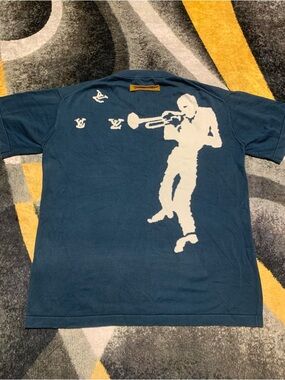 Louis Vuitton T-Shirt Jazz Japan Music Notes